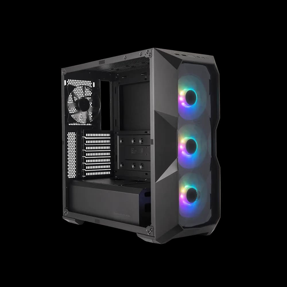 کیس کولرمستر مدل TD500 Crystal Black