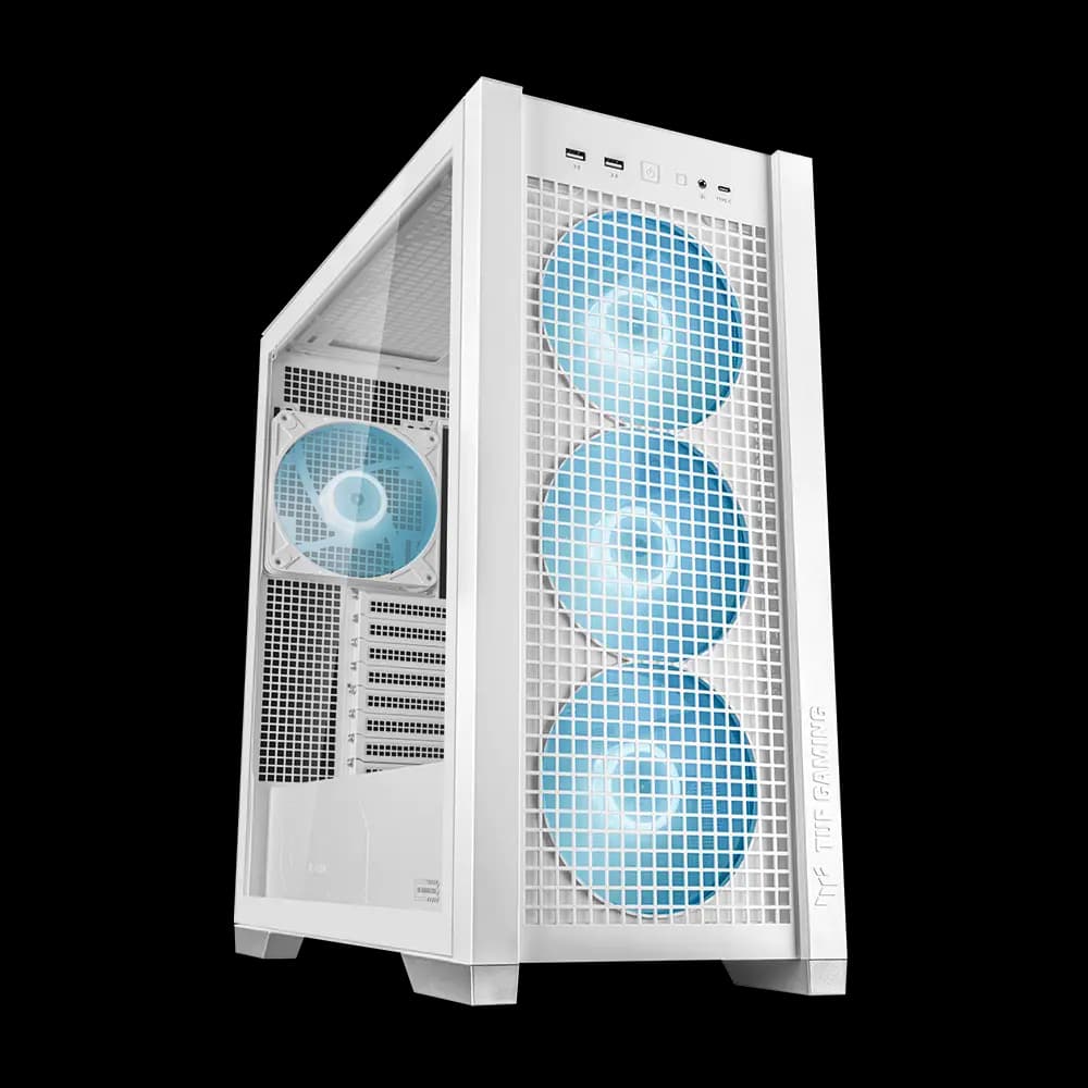 کیس ایسوس مدل TUF Gaming GT302 ARGB White