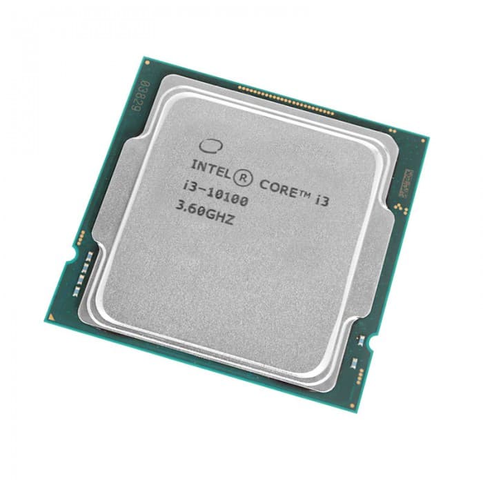 پردازنده مرکزی اینتل سری Comet Lake مدل Core i3 10100 Tray فروش تنها به همراه مادربرد