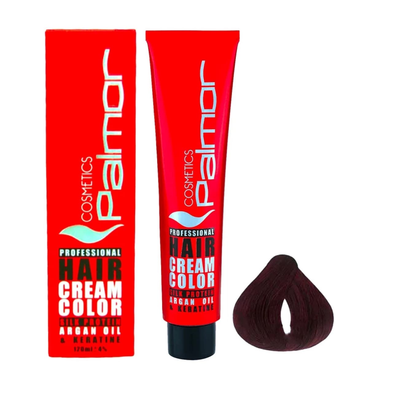 رنگ مو پالمور شماره 6.45 حجم 120 میلی لیتر رنگ بلوند برنز تیره