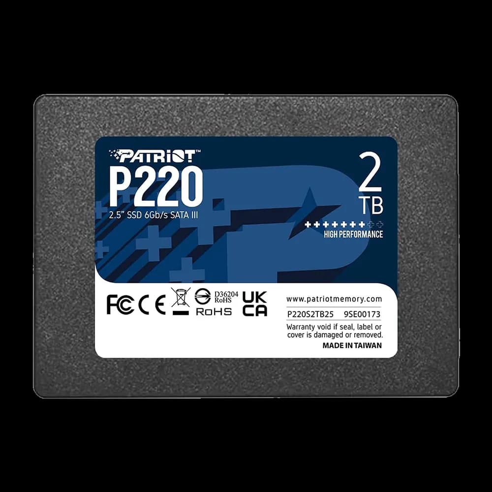 حافظه اس اس دی پاتریوت Patriot P220 SATA III 2.5inch 2TB
