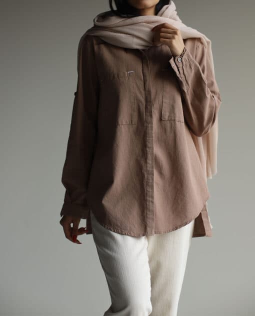 شومیز بغل دکمه C.6933 4M