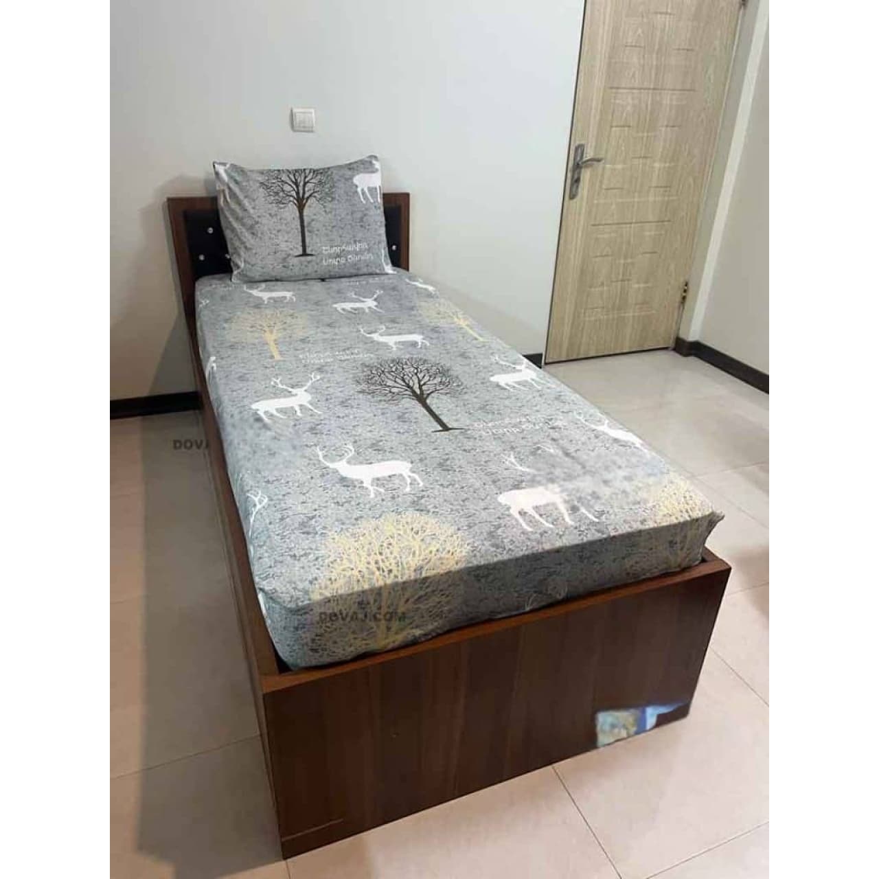 روتختی کشدار پارچه ترک،طرح دنیا 90*200 سانتی‌متر