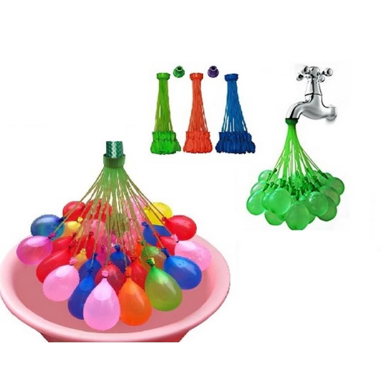 بادکنک آبی مدل Balloon Bonanza بسته 120 عددی