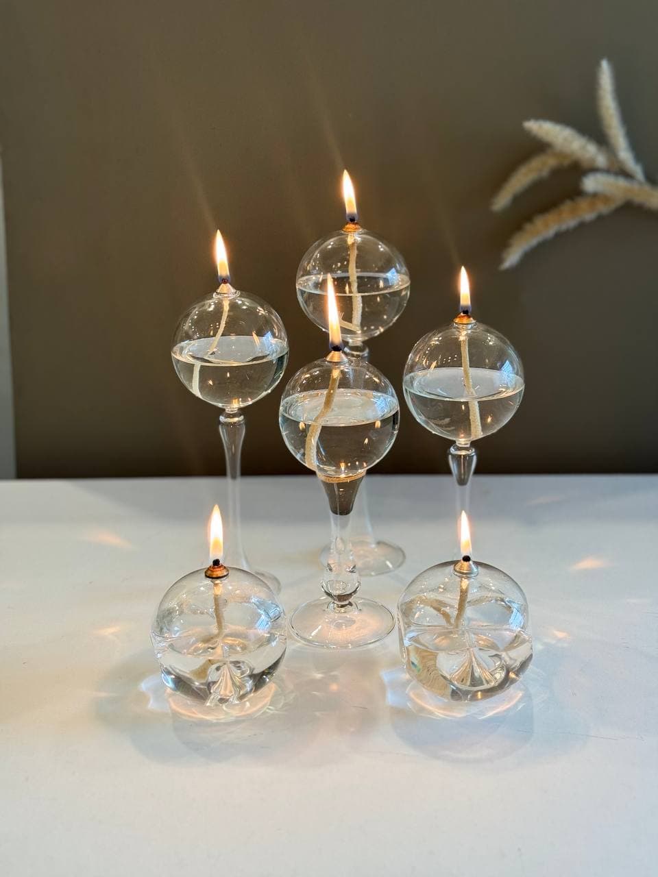 ست شمع شش تایی کد 301054