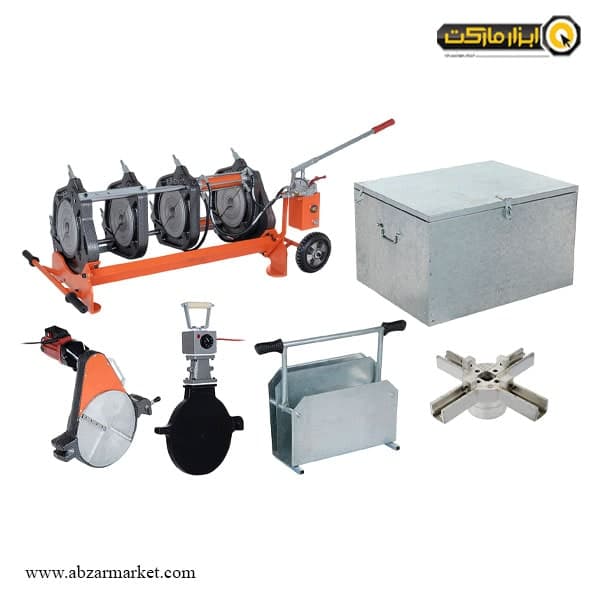 دستگاه جوش پلی اتیلن نیمه هیدرولیک پویا صنعت مدل 63-250