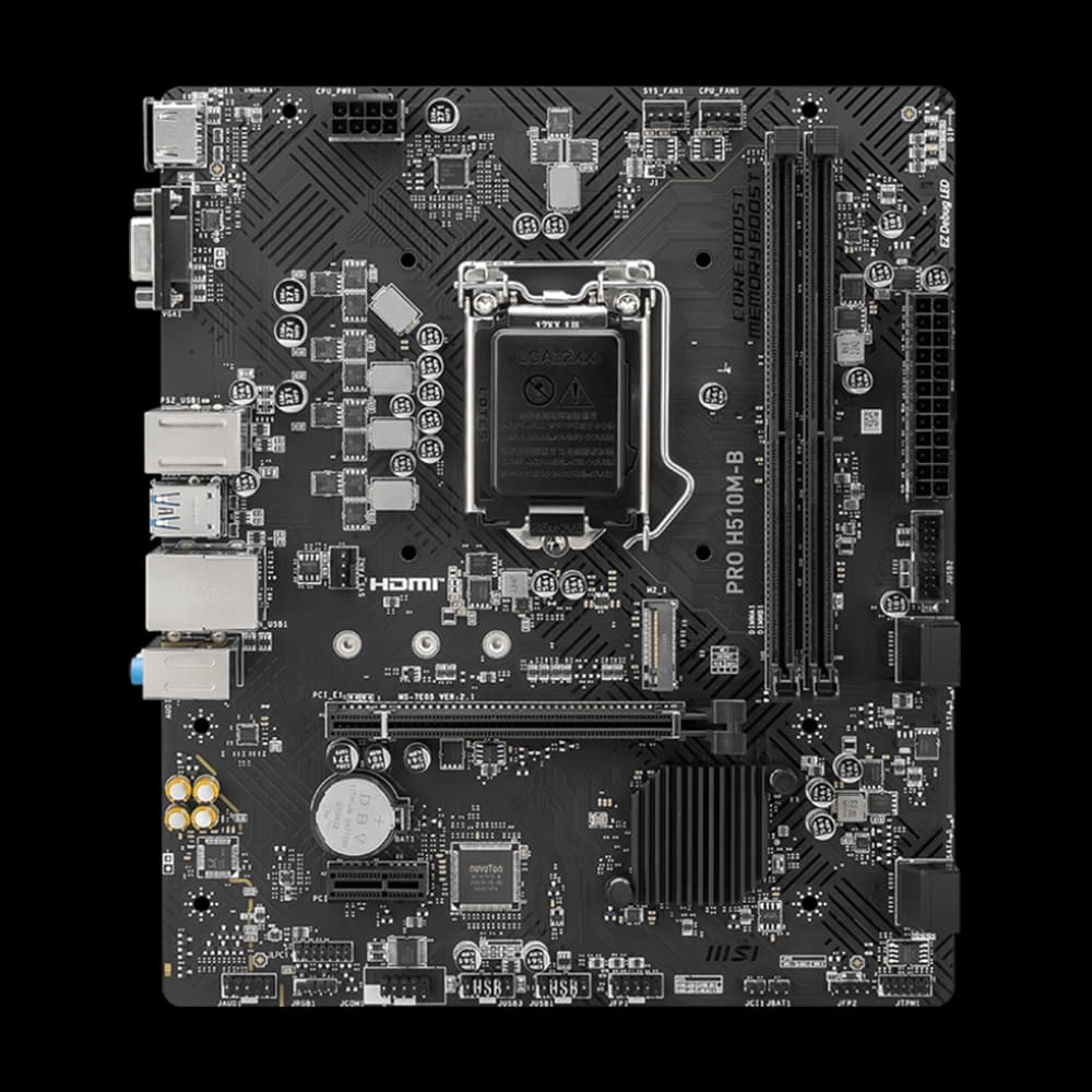 مادربرد ام اس آی مدل PRO H510M-B DDR4