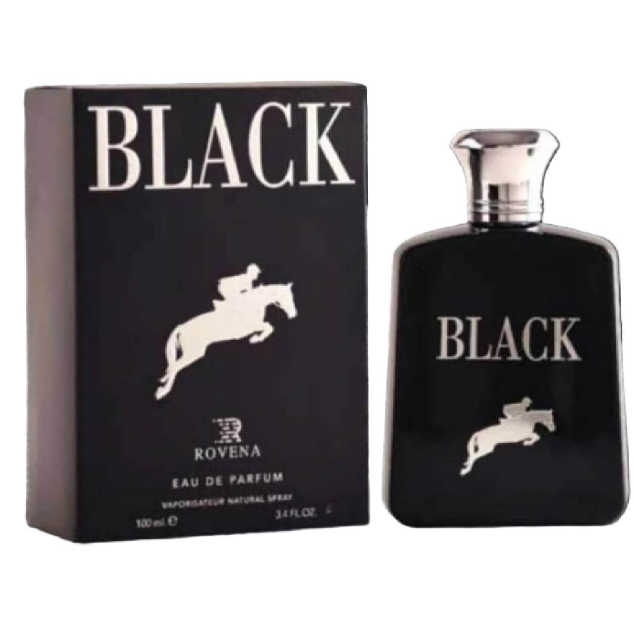 ادو پرفیوم مردانه روونا مدل رالف لورن پولو مشکی حجم ۱۰۰ میل
