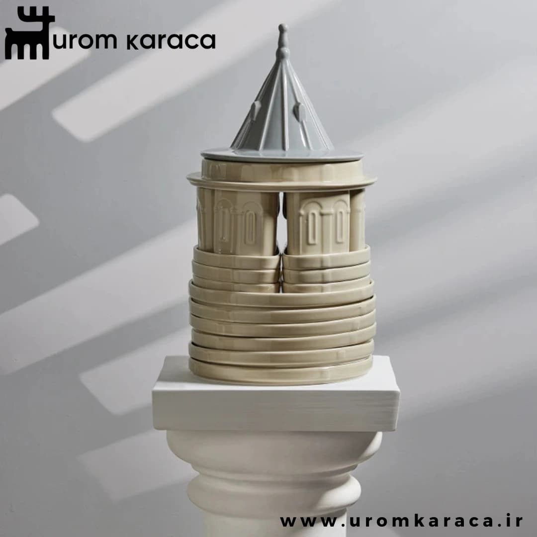 سرویس شیرینی خوری ۲۰ پارچه کاراجا X Ist Collection Galata Kulesi