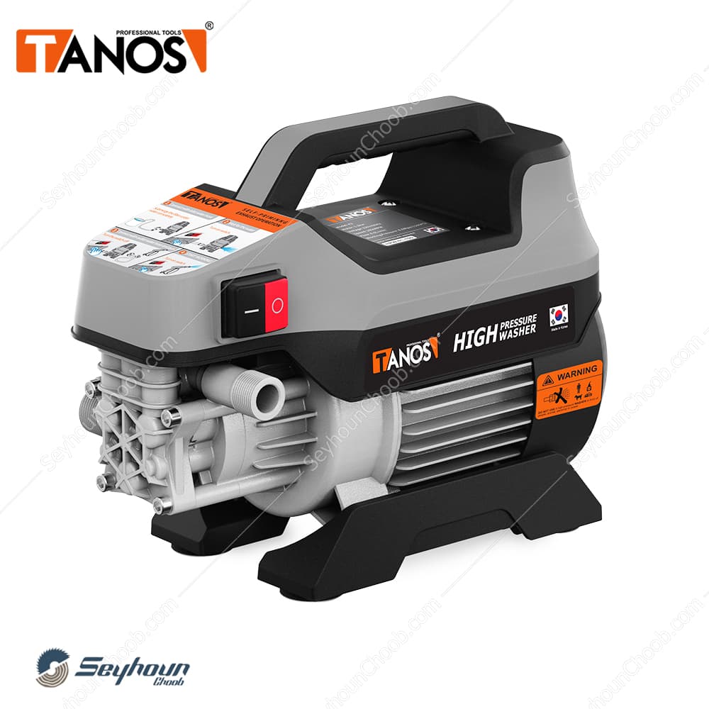 کارواش 100 بار 1300 وات تک فاز تانوس مدل TANOS HPW-010-100