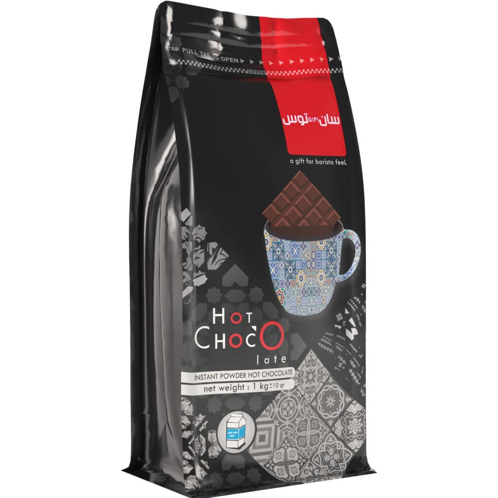 پودر هات چاکلت ۸۰٪ سانتوس ۱ کیلوگرمی