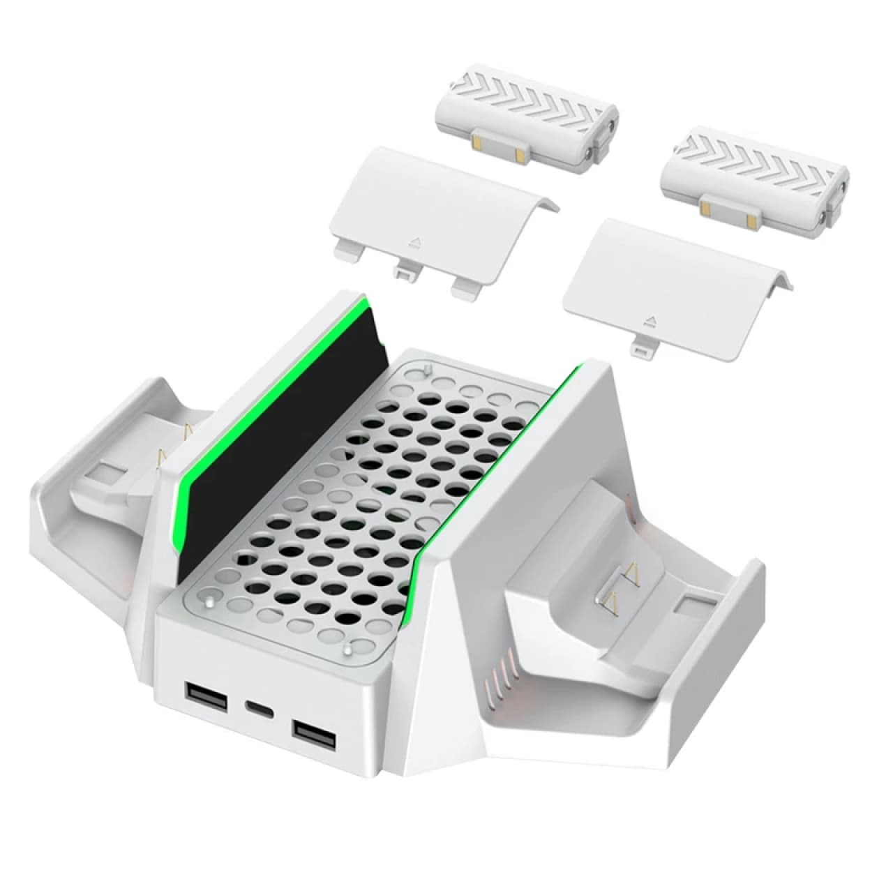 پایه شارژر دسته بازی دابی مدل Dobe TYX-0663 مناسب برای XBOX Sereis S به همراه باتری