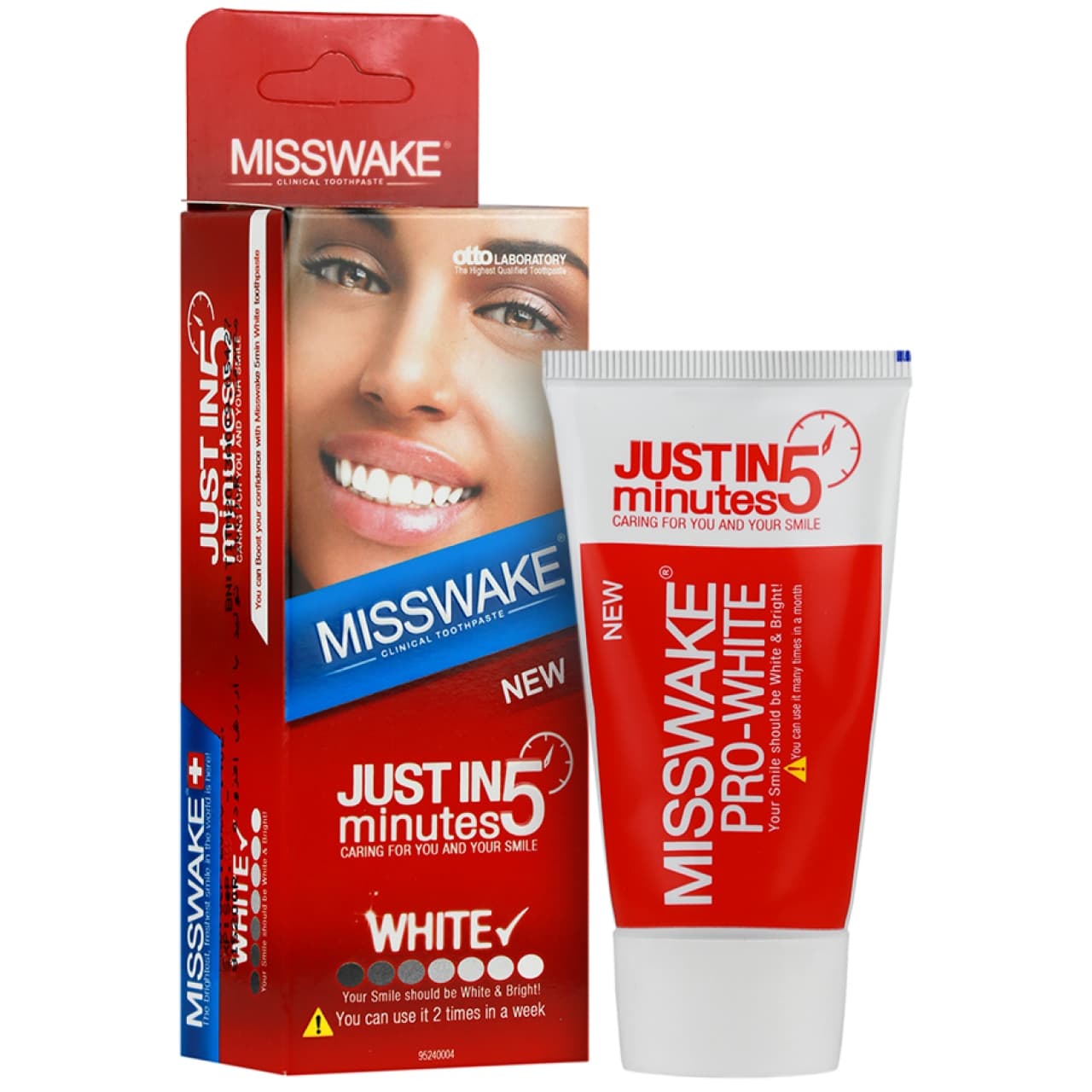 خمیر دندان سفید کننده ۵ دقیقه ای میسویک ۵۰ میلی لیتر