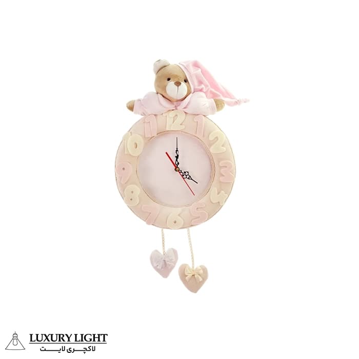 ساعت دیواری کودک نی نی سیس مدل خرس نانان