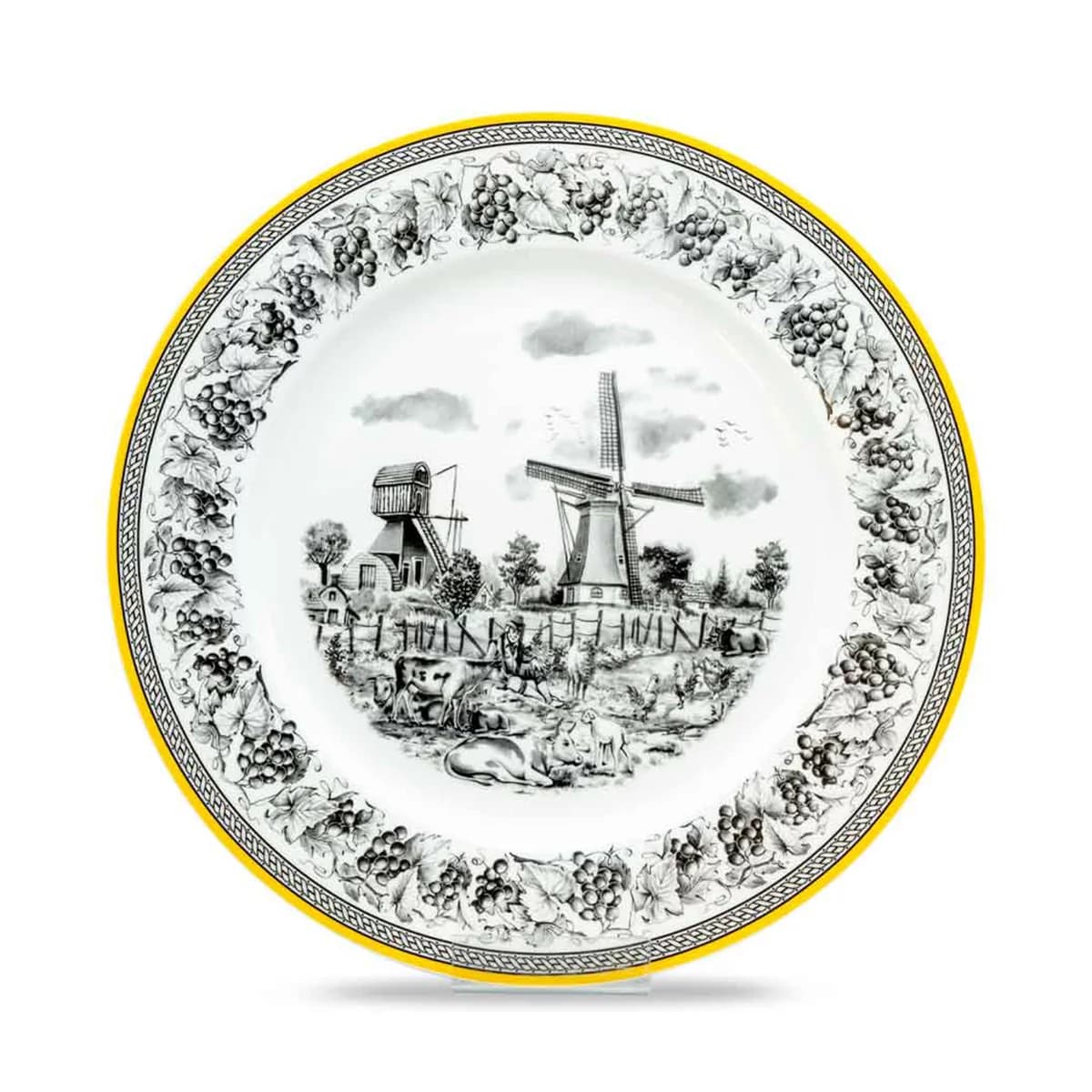 دیس تخت چینی زرین ویلیج ایتالیااف (سایز 34)