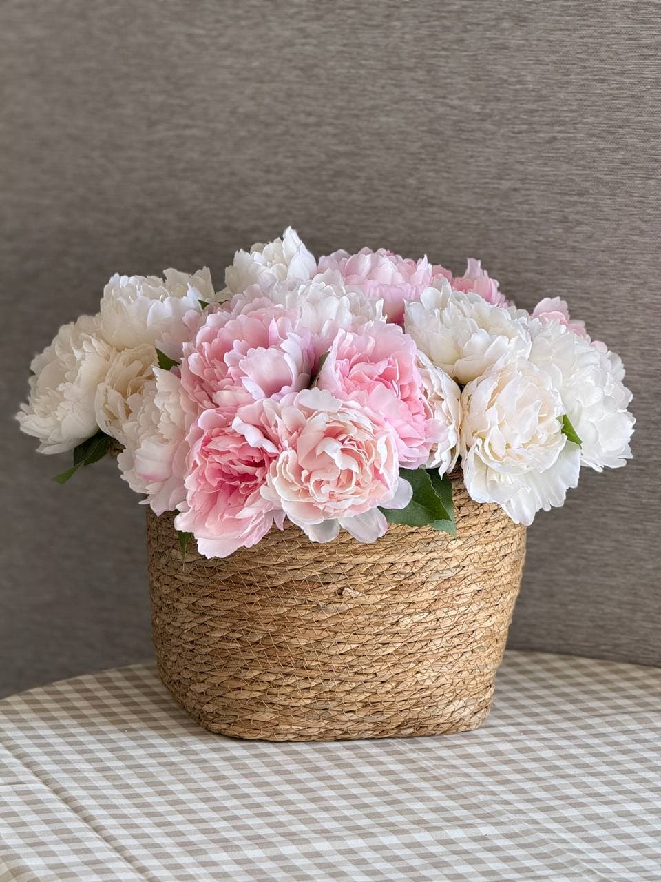 گل مصنوعی پیونی (صد تومانی)