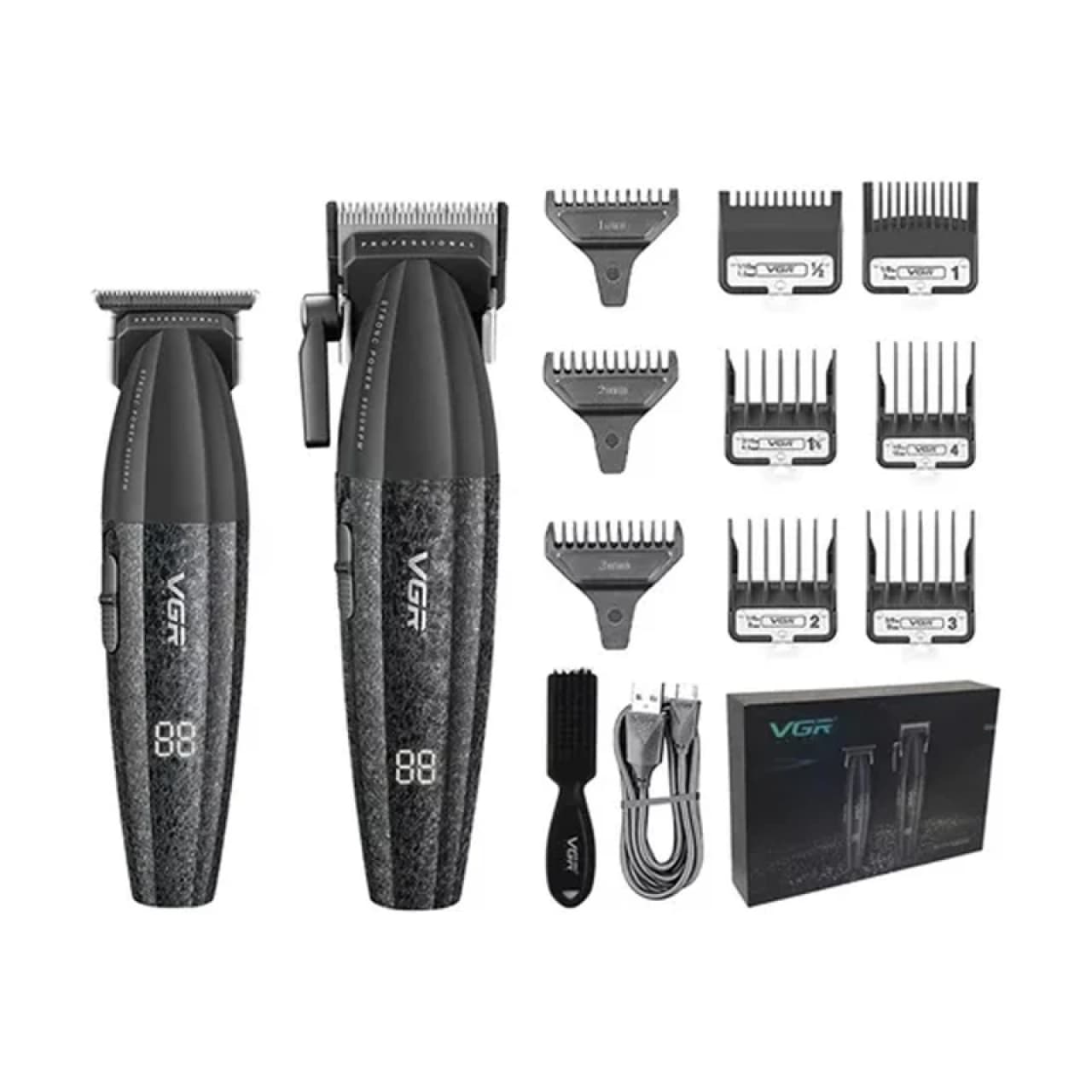 ست ماشین اصلاح موی سر و صورت وی جی ار مدل V-640