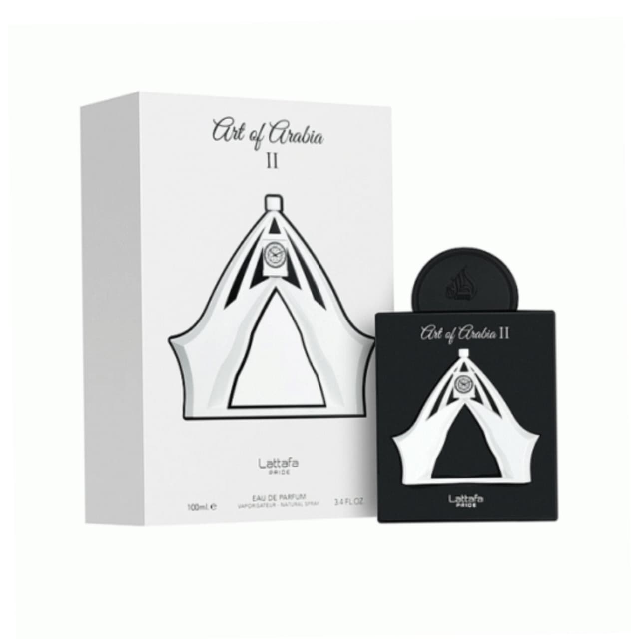 ادکلن مردانه زنانه لطافه مدل ارت اف عربیا ۲ حجم ۱۰۰ میل