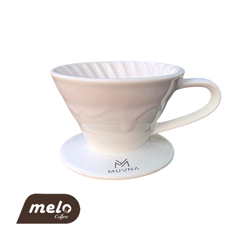 وی شصت V60 صورتی برند Muvna سایز 1-2 فنجان