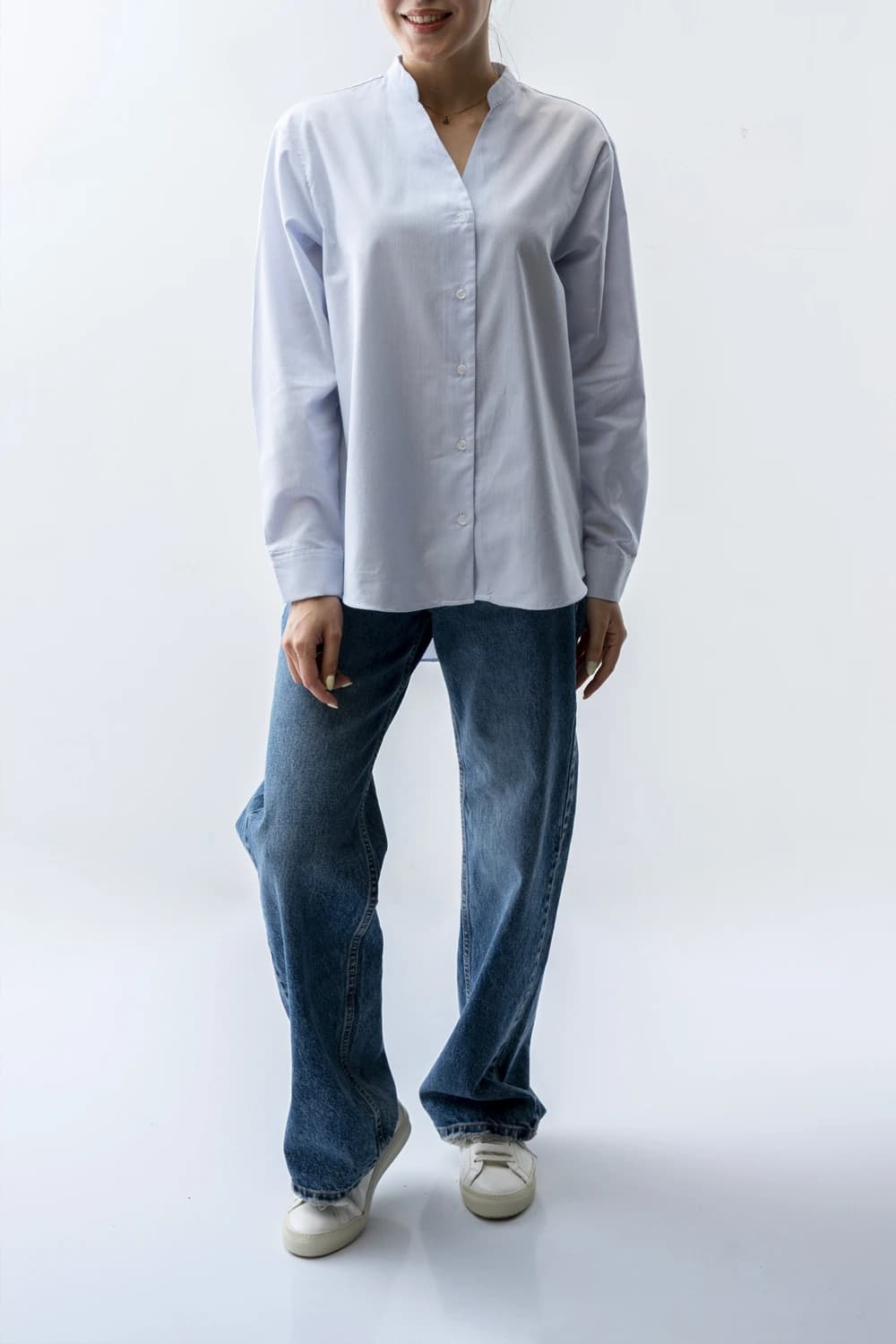 شومیز راه دار یقه زنانه