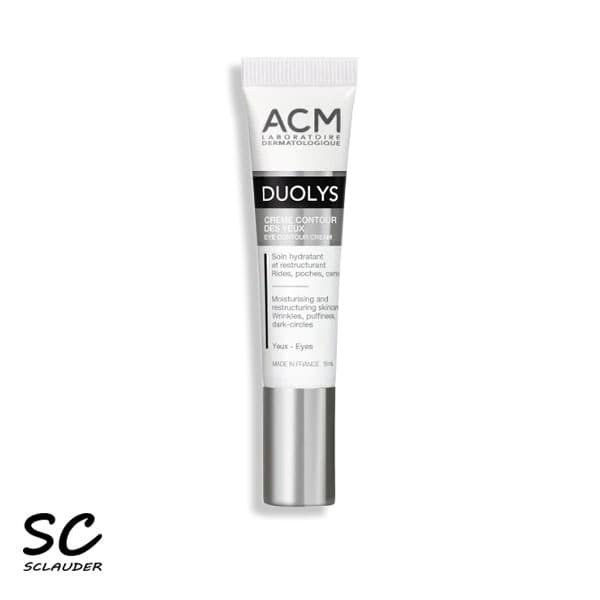 ژل دور چشم ای سی ام مدل ضد چروک دئوليس Doulys حجم 15 میل
