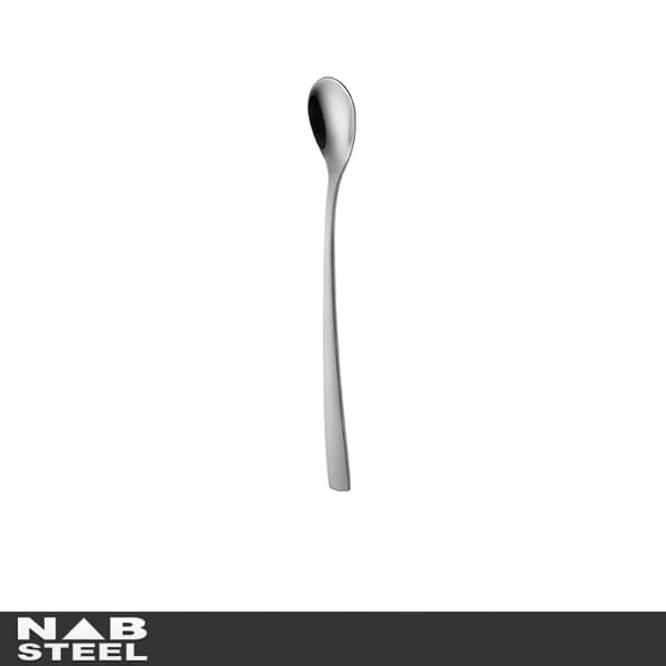 قاشق شربت خوری 6 نفره ناب استیل طرح فلورانس مات (6 پارچه)