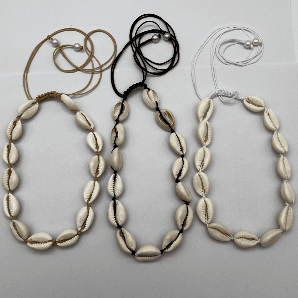 گردنبند صدف طبیعی