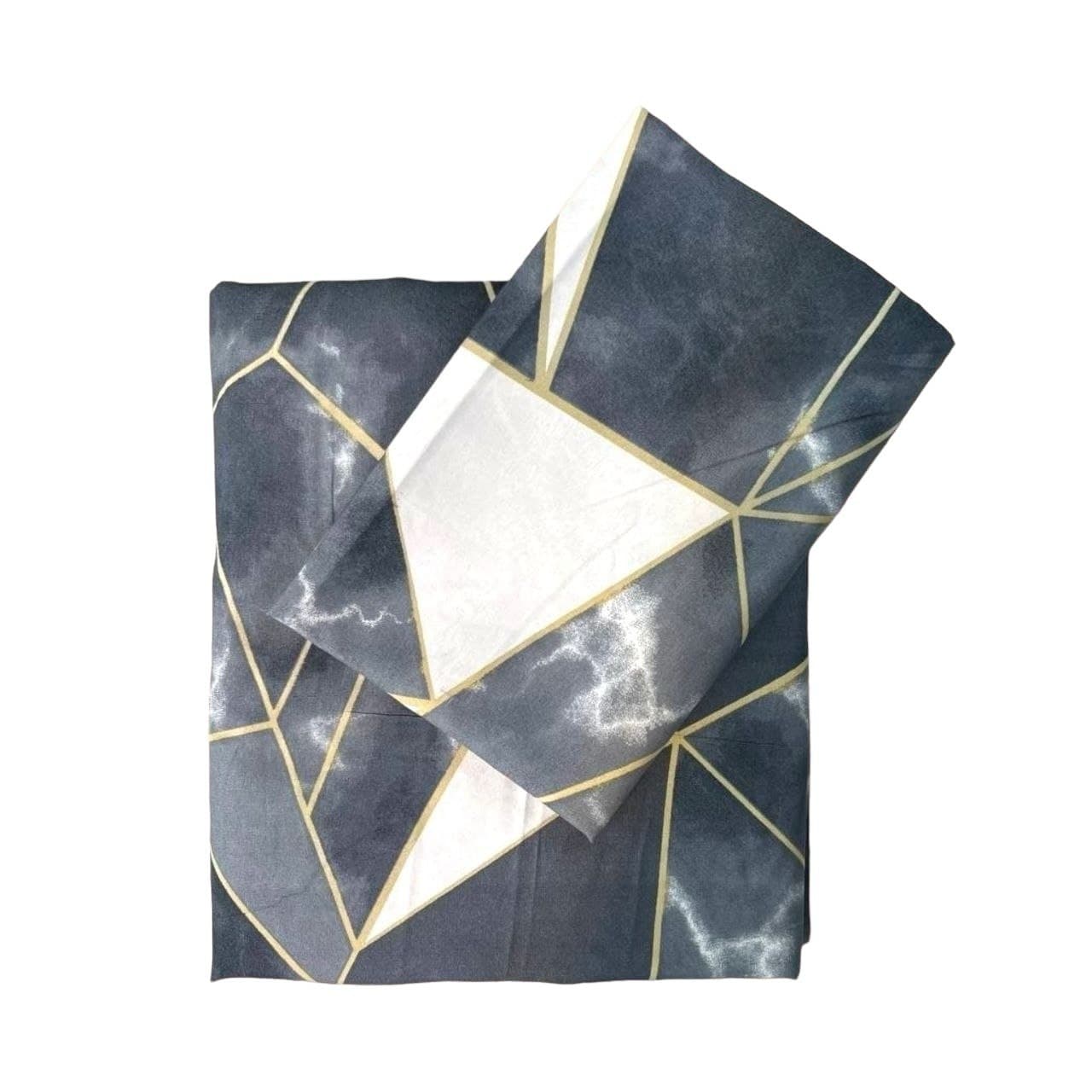 ملحفه روتختی کشدار یکنفره 2تکه Cheshik مدل کندو سایز 90*200 سانتی متر