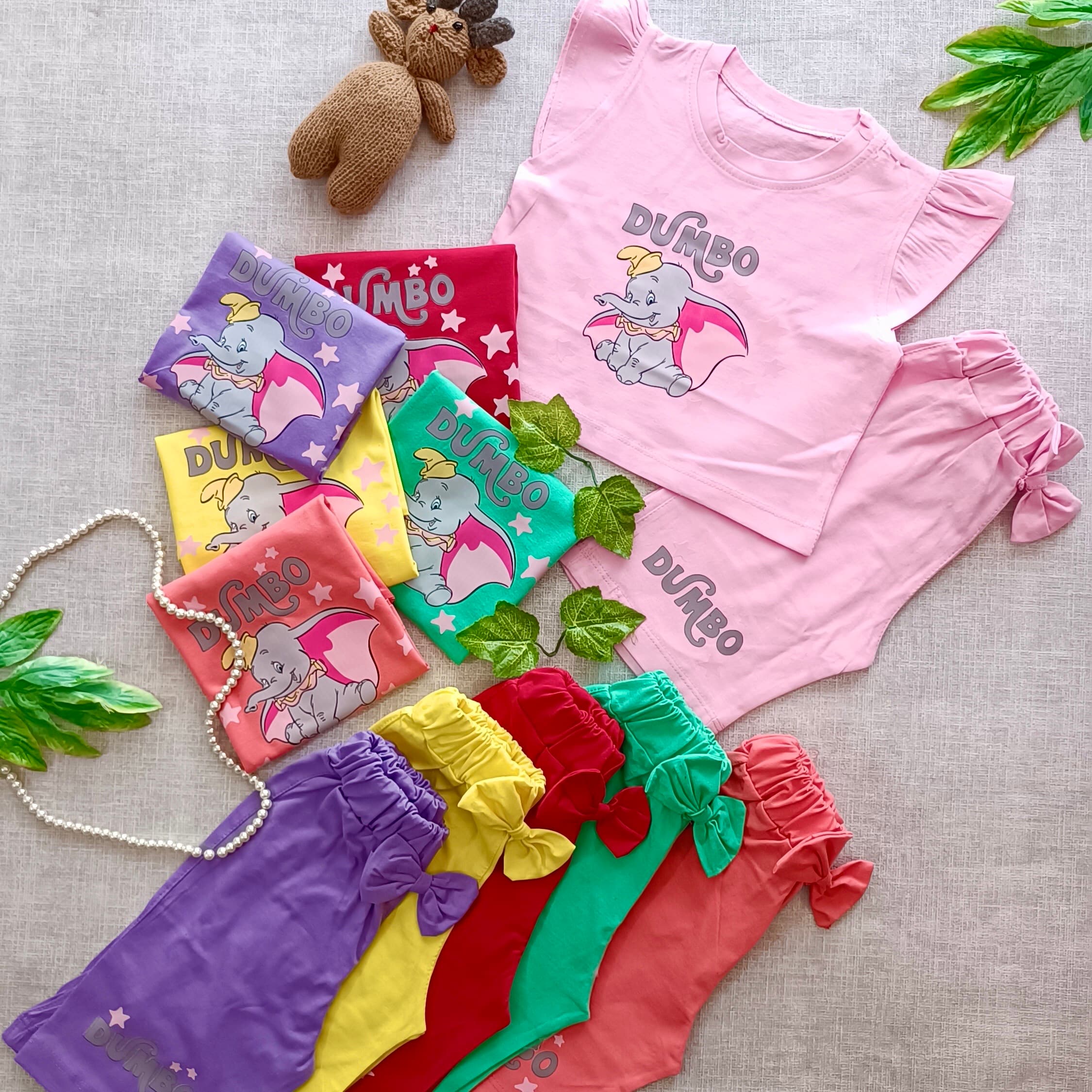 کراپ شلوارک دامبو