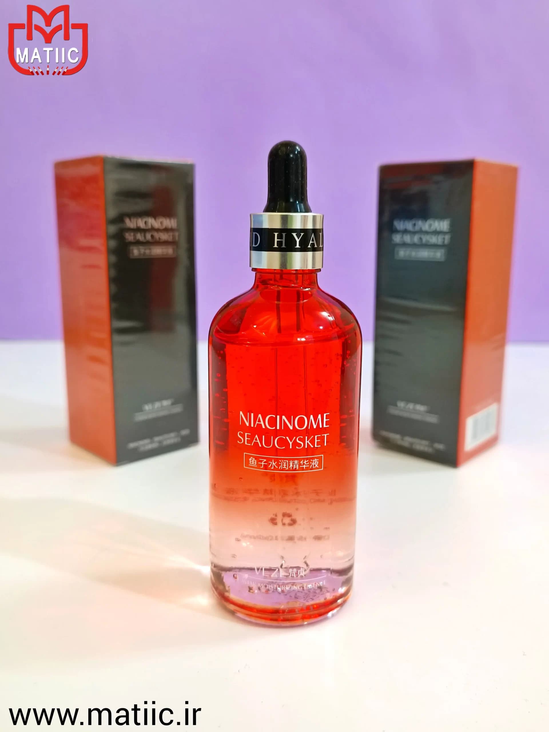 سرم پوست وزه مدل خاویار نیاسینامید 100میل