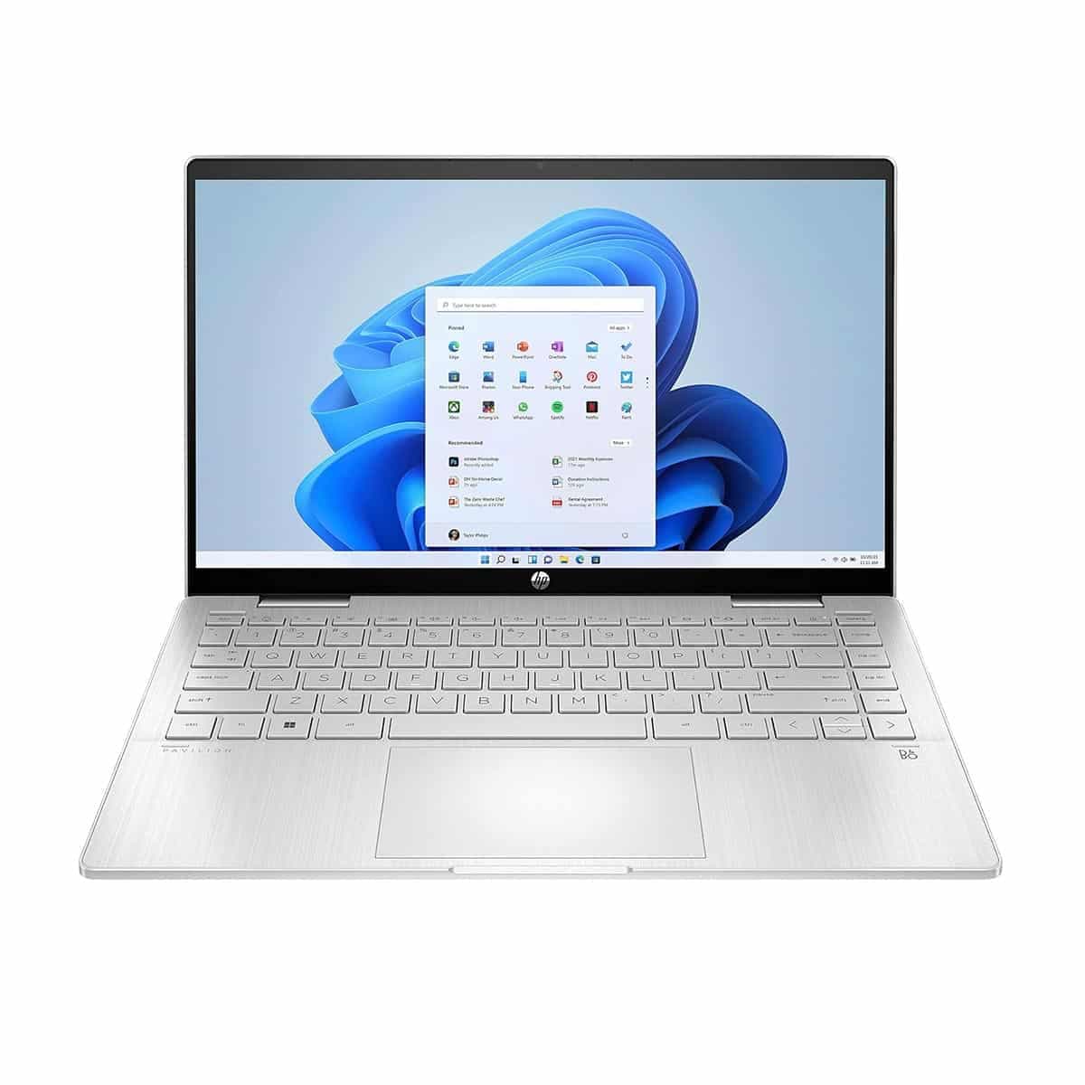 لپ تاپ استوک اچ پی HP Pavilion 14 core i5-1235U 8 256 لمسی 360 درجه با قلم