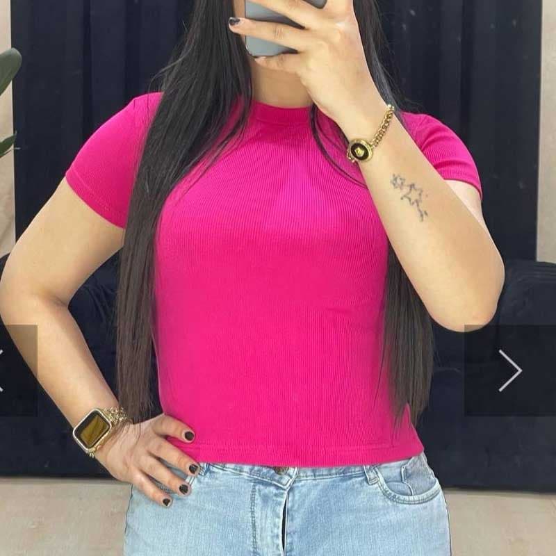 کراپ بیسیک ساده نخ پنبه ( پک 4 عددی)