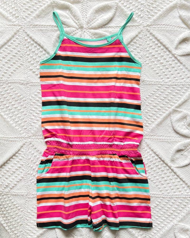 رامپر دخترانه رنگی pepperts