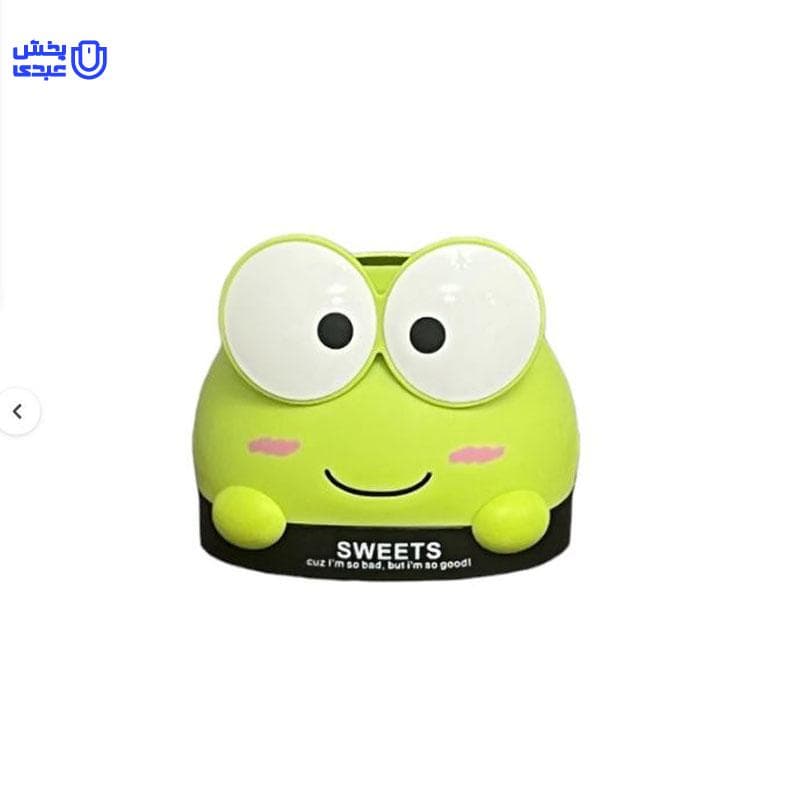 جعبه دستمال کاغذی قورباغه