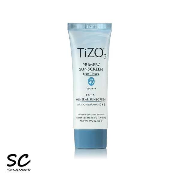کرم ضد آفتاب و پرایمر تیزو Tizo2 بدون رنگ SPF 40 آمریکایی