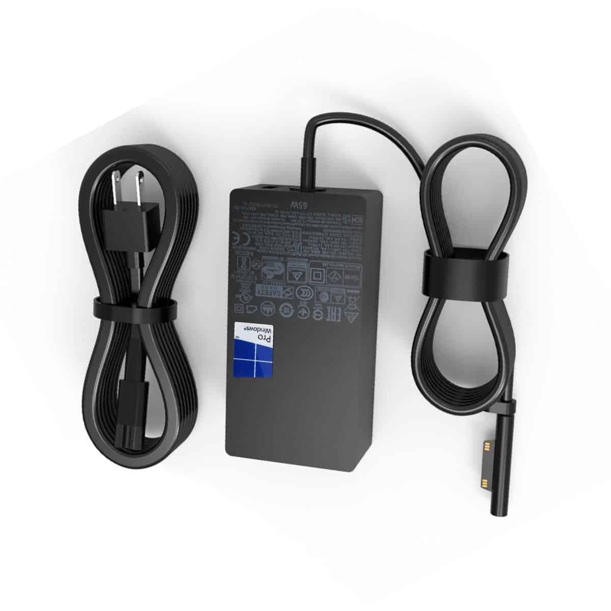 شارژر مایکروسافت سرفیس 65 وات اورجینال آکبند