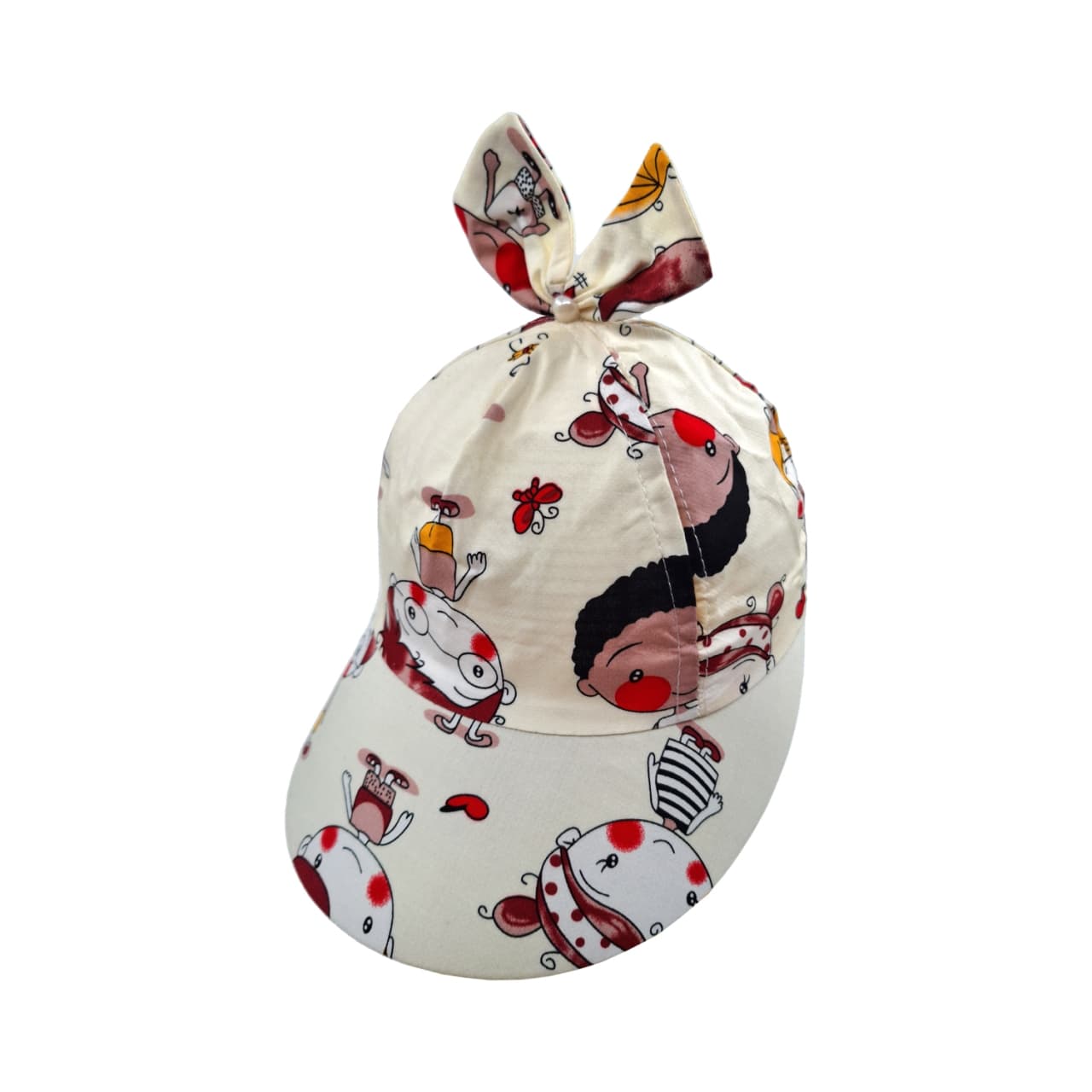 کلاه کپ دخترانه مدل عروسکی کد 1583