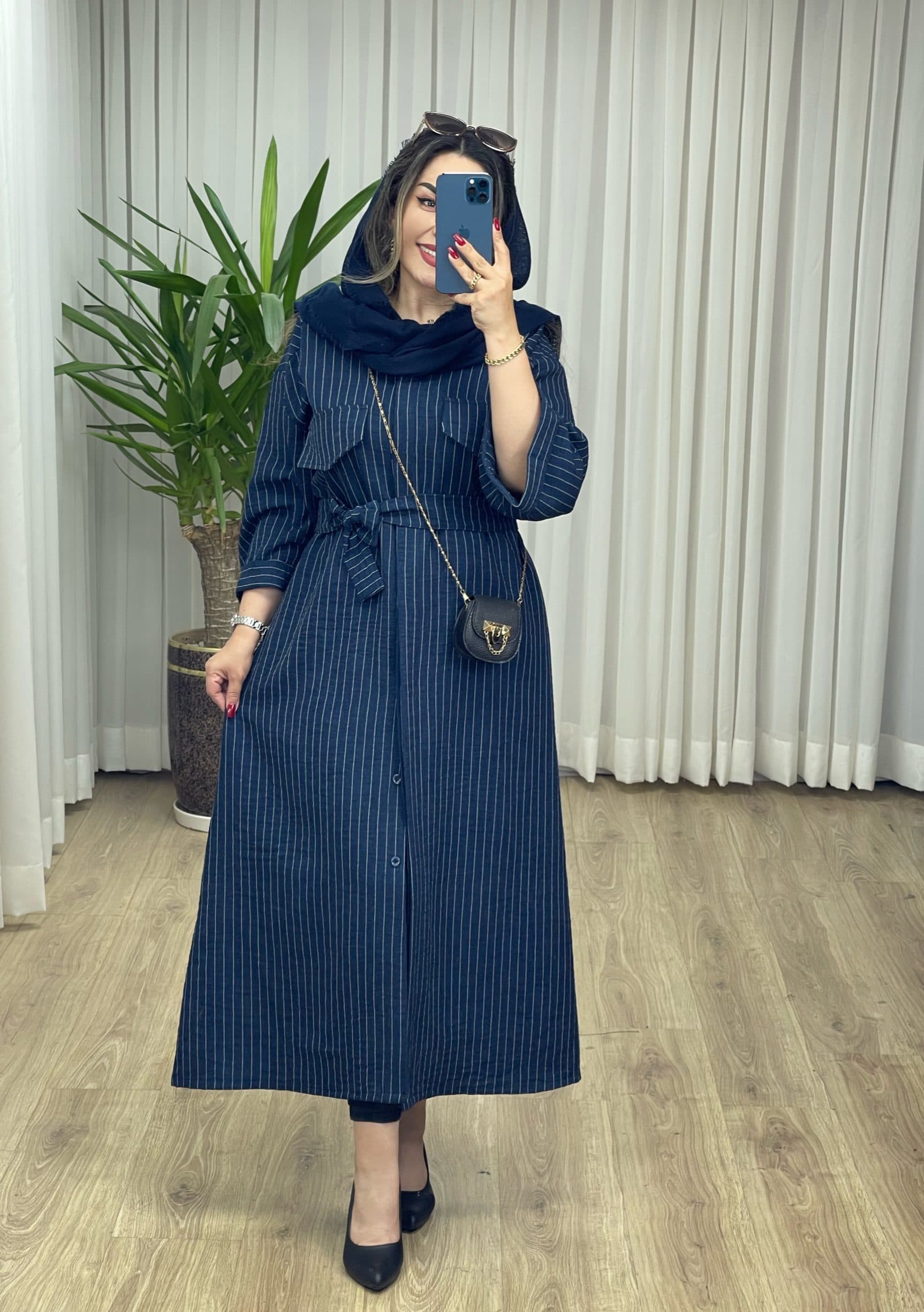 مانتو بلند مزونی کد 2149