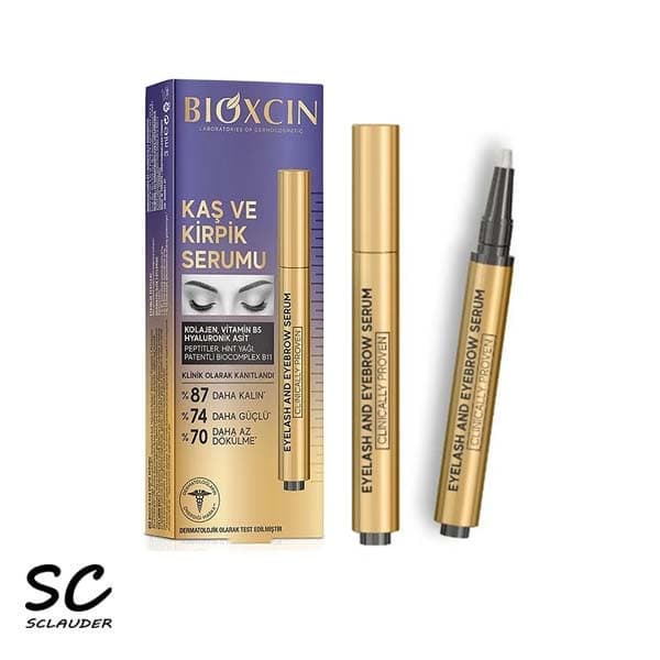 سرم ضد ریزش و تقویت مژه و ابرو بیوکسین Bioxcin اصل حجم 3 میل