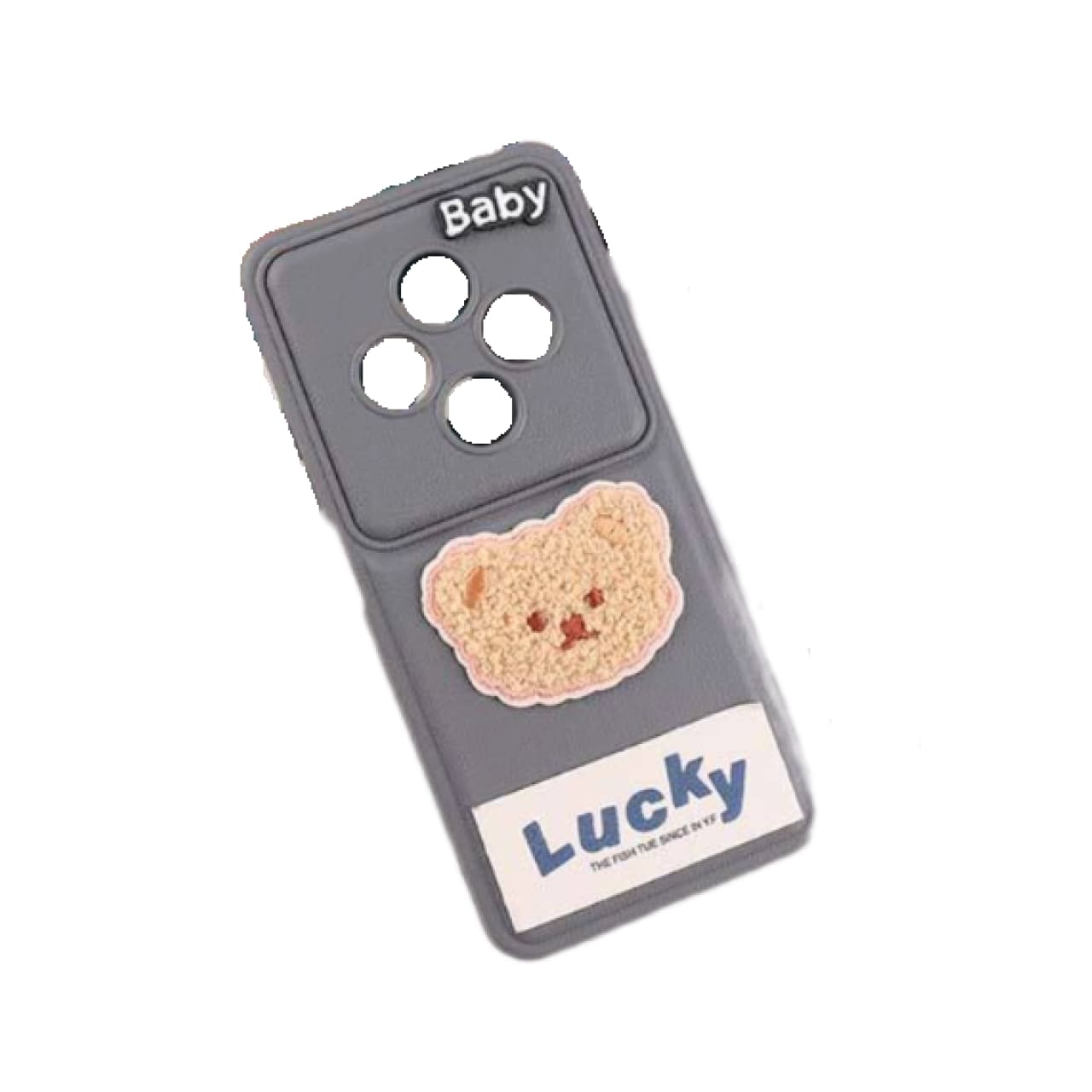 کاور ژله ای Lucky عروسکی محافظ لنزدار مناسب برای گوشی موبایل شیائومی Redmi 14C / Poco C75