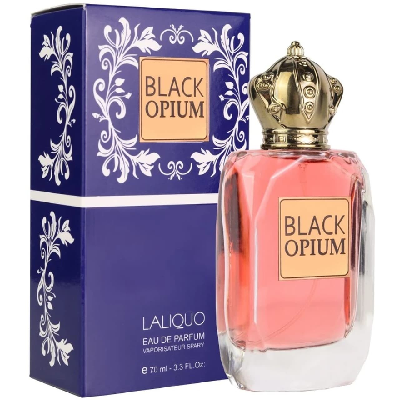 ادوپرفیوم زنانه لالیکو مدل Black Opium حجم 70 میلی‌لیتر