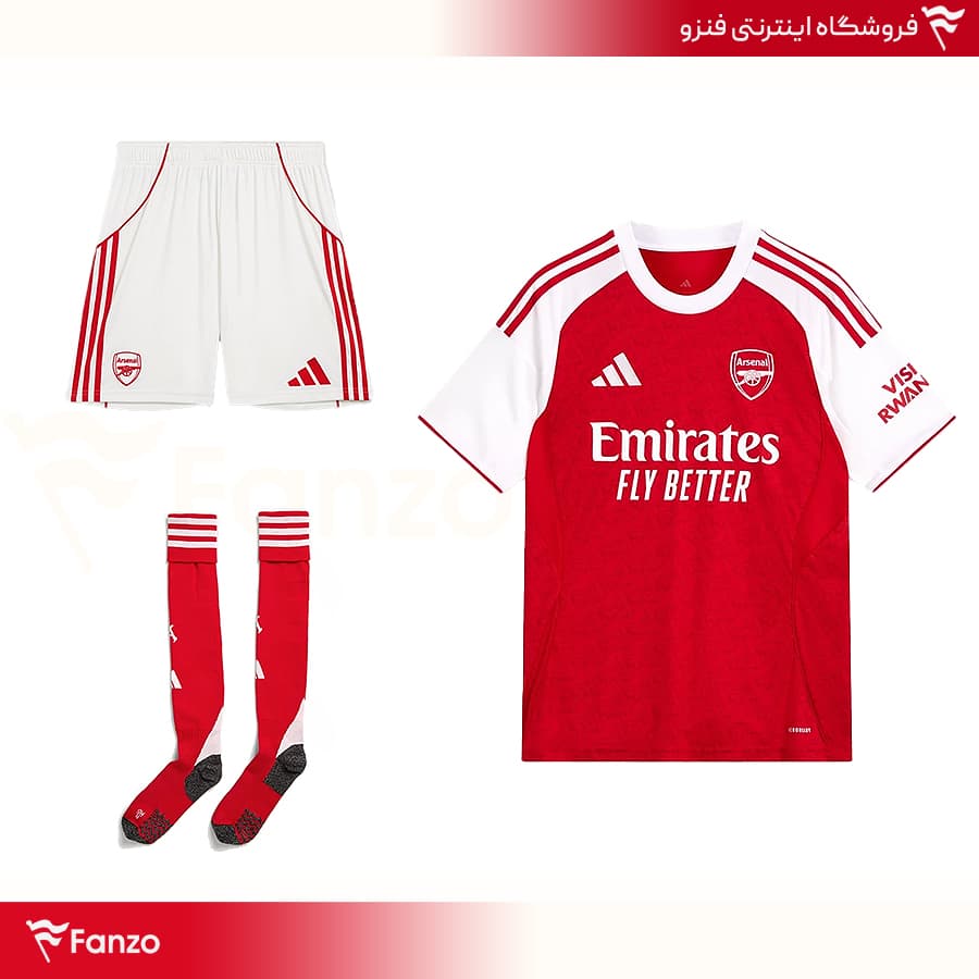 کیت اول آرسنال 2026-2025