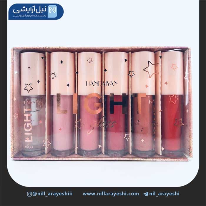 پک رژلب مایع 6 عددی هندیان