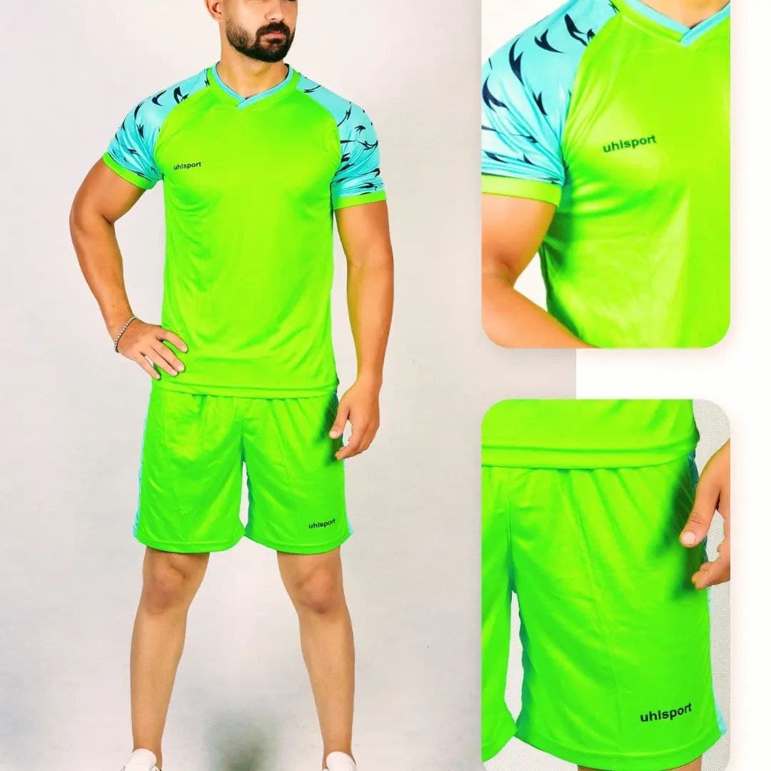 ست پیراهن شورت فوتبال Uhlsport کد 0010