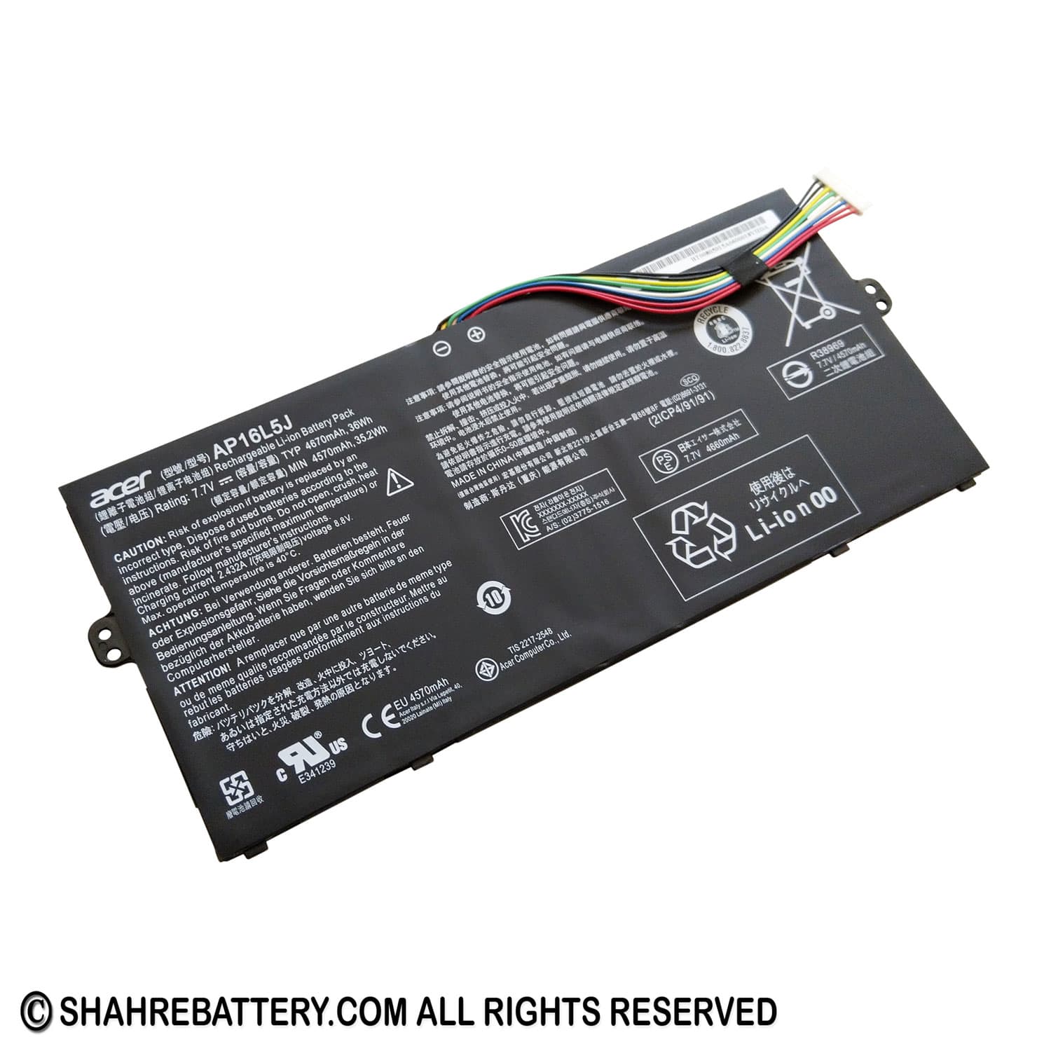 باتری اورجینال لپ تاپ ایسر Acer Swift 5 SF514 AP16L5J