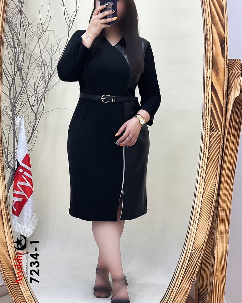 تونیک مجلسی زنانه سایز بزرگ کد 7234