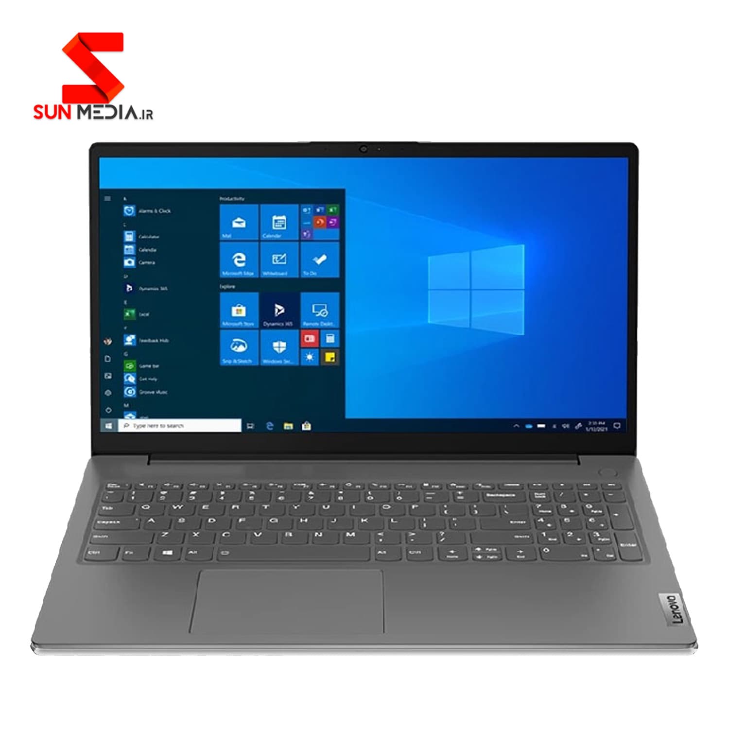 لپ تاپ لنوو 15.6 اینچی مدل LENOVO V15-R3 7320U 8GB 256GB AMD Radeon