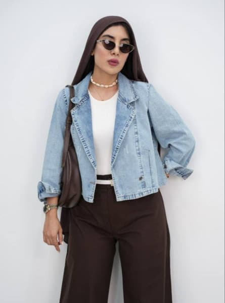 کت جین کراپ ساوانا کد6173