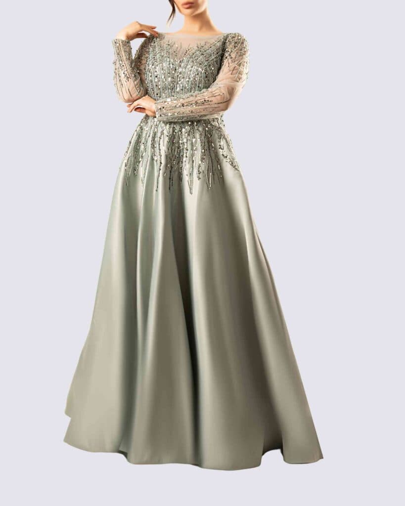 پیراهن مجلسی زنانه فایو مدل دلسا