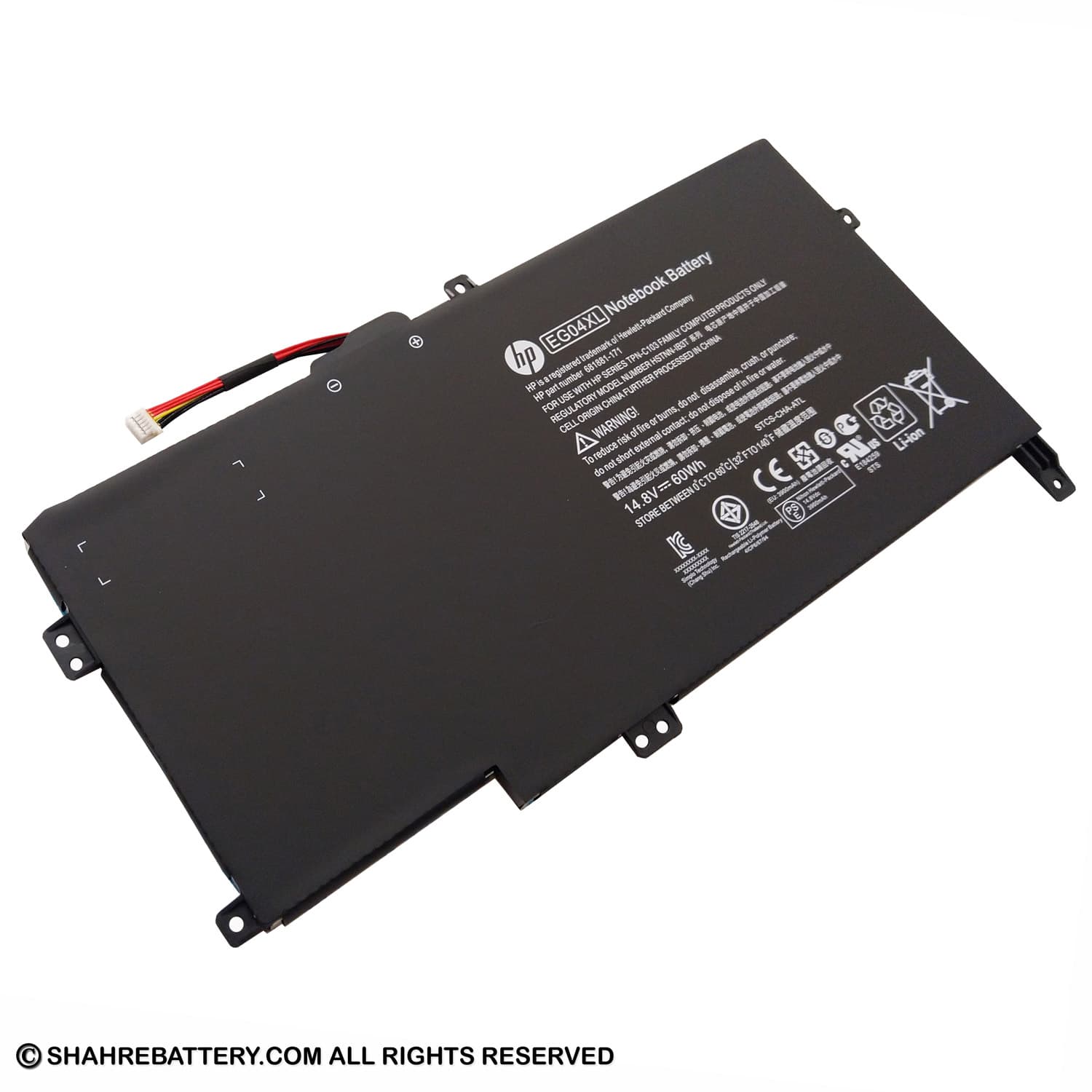 باتری اورجینال لپ تاپ اچ پی HP Envy 6 EG04XL